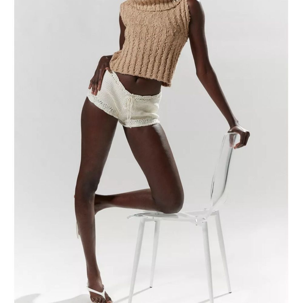 Blu Moon Lace/Crochet Shorts